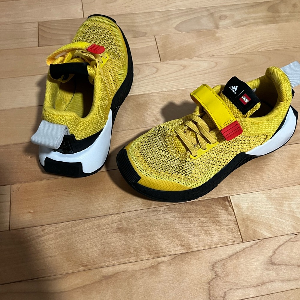 Adidas LEGO Boys Yellow Sneakers